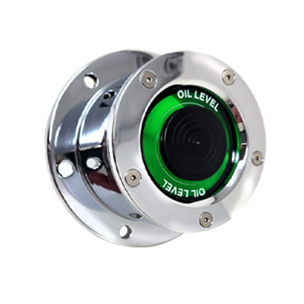 Smooth Front Oil Cap with Window for 4-1/2" Bolt Pattern - Image 5