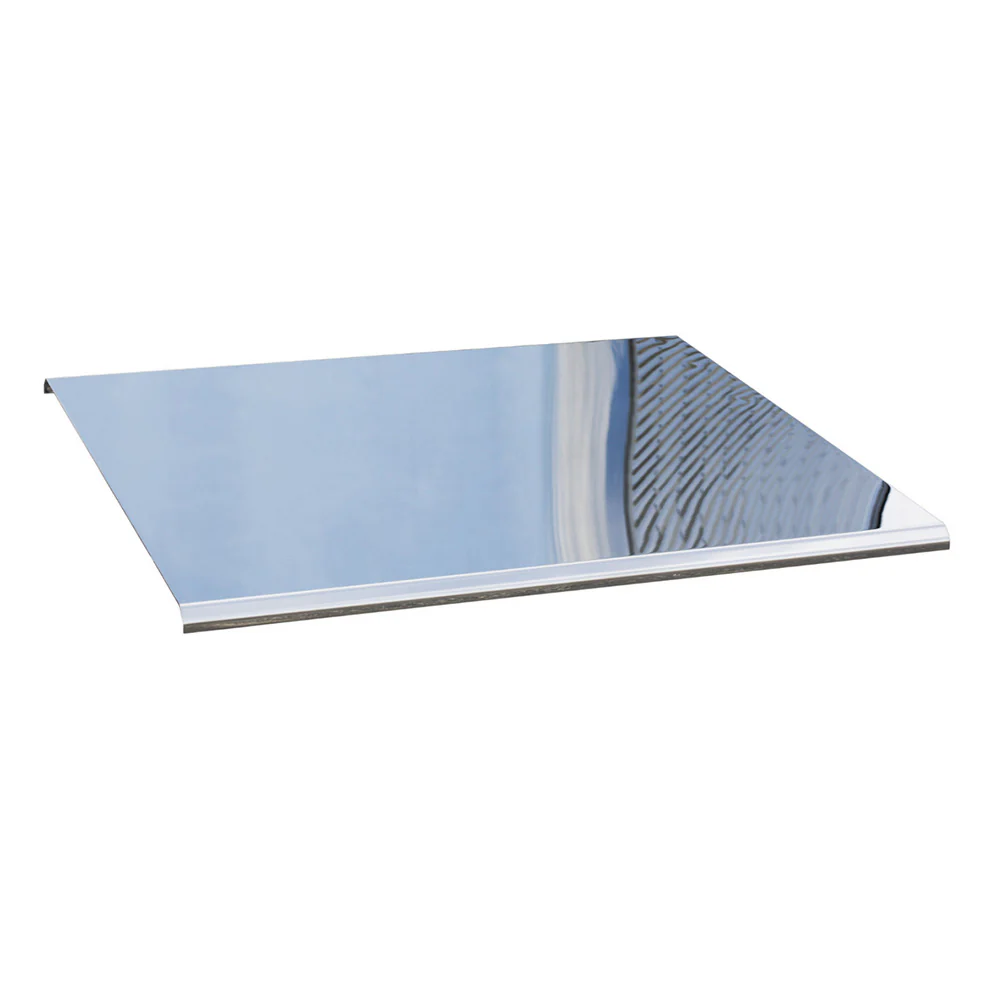 Smooth Polished Stainless Steel Deck Plate - Image 3