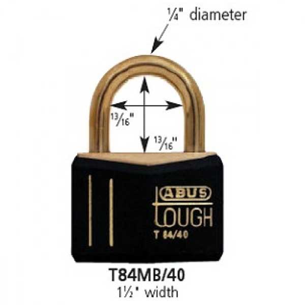 Solid Brass Vinyl Coated All Weather Padlock