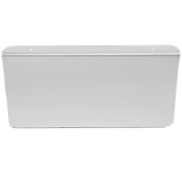 Solid Mount Permit Panel 4" x 18" Stainless Steel