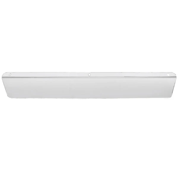 Solid Mount Permit Panel 4" x 24" Stainless Steel