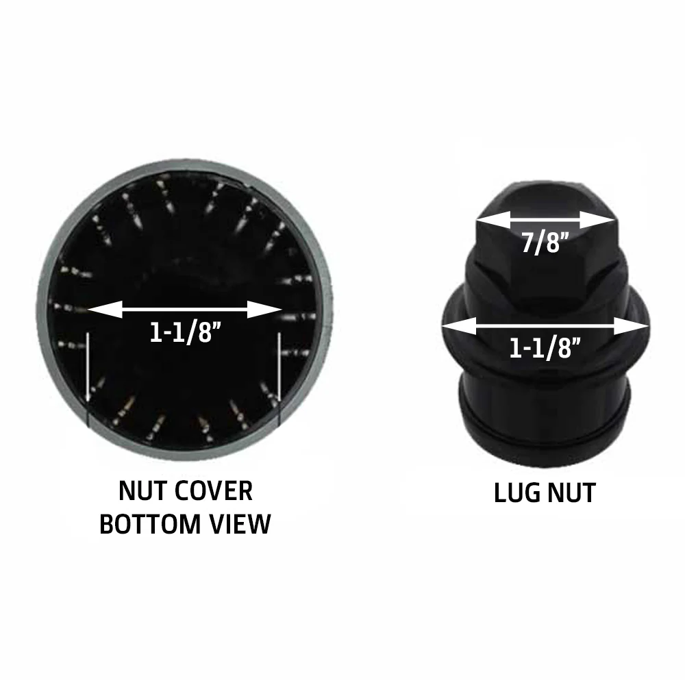 Spike Nut Cover for Chevy and GMC Pickup Trucks - Image 2