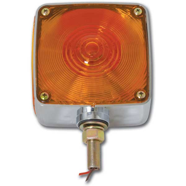 %Square Double Faced Combination Incadescent Light