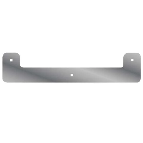 SS 16" U-Shaped Front Mud Flap Weights (PR)