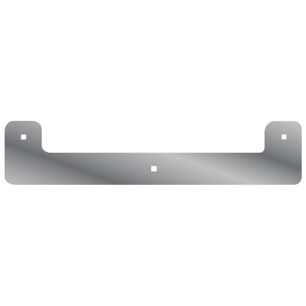 SS 18" U-Shaped Front Mud Flap Weights (PR)