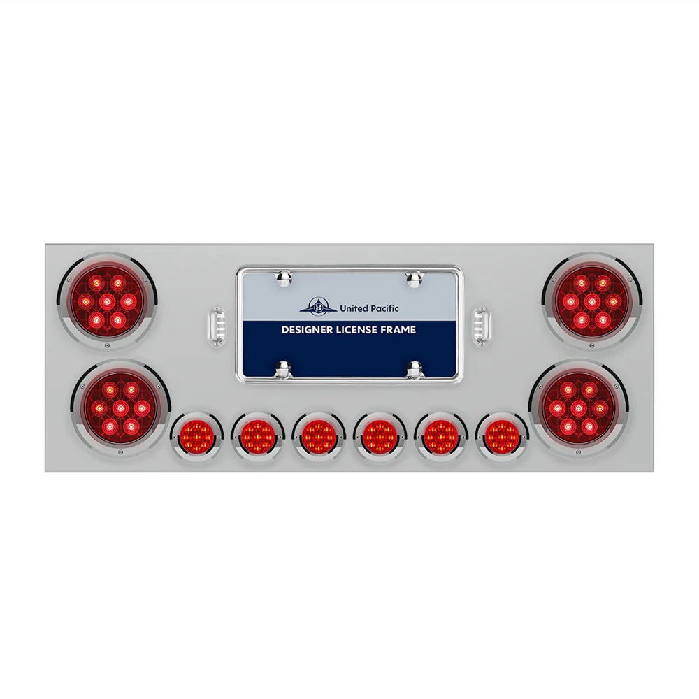 SS Comp Series Rear Center Panel with LEDs and LP Cutout - Image 2
