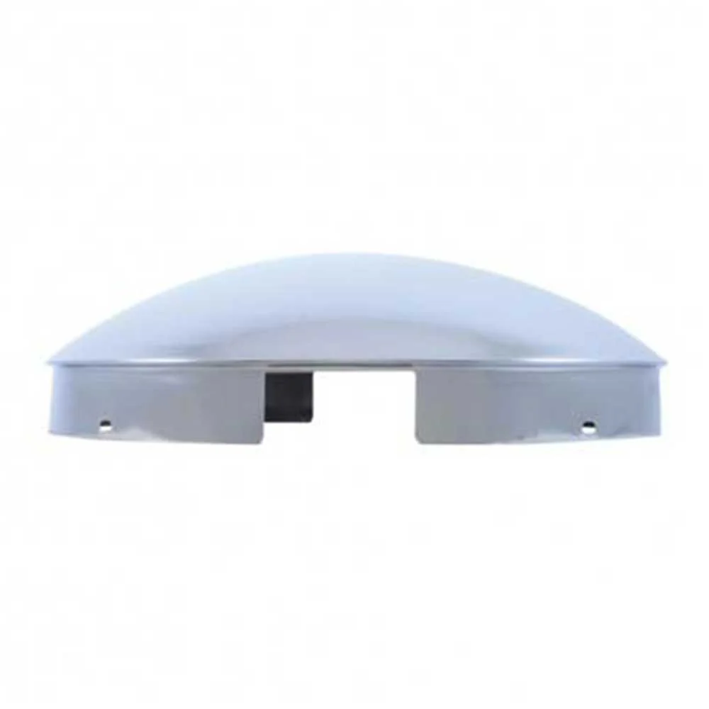 SS Dome, Front Hubcap, 4 Even Notch, 1" Lip - Image 2