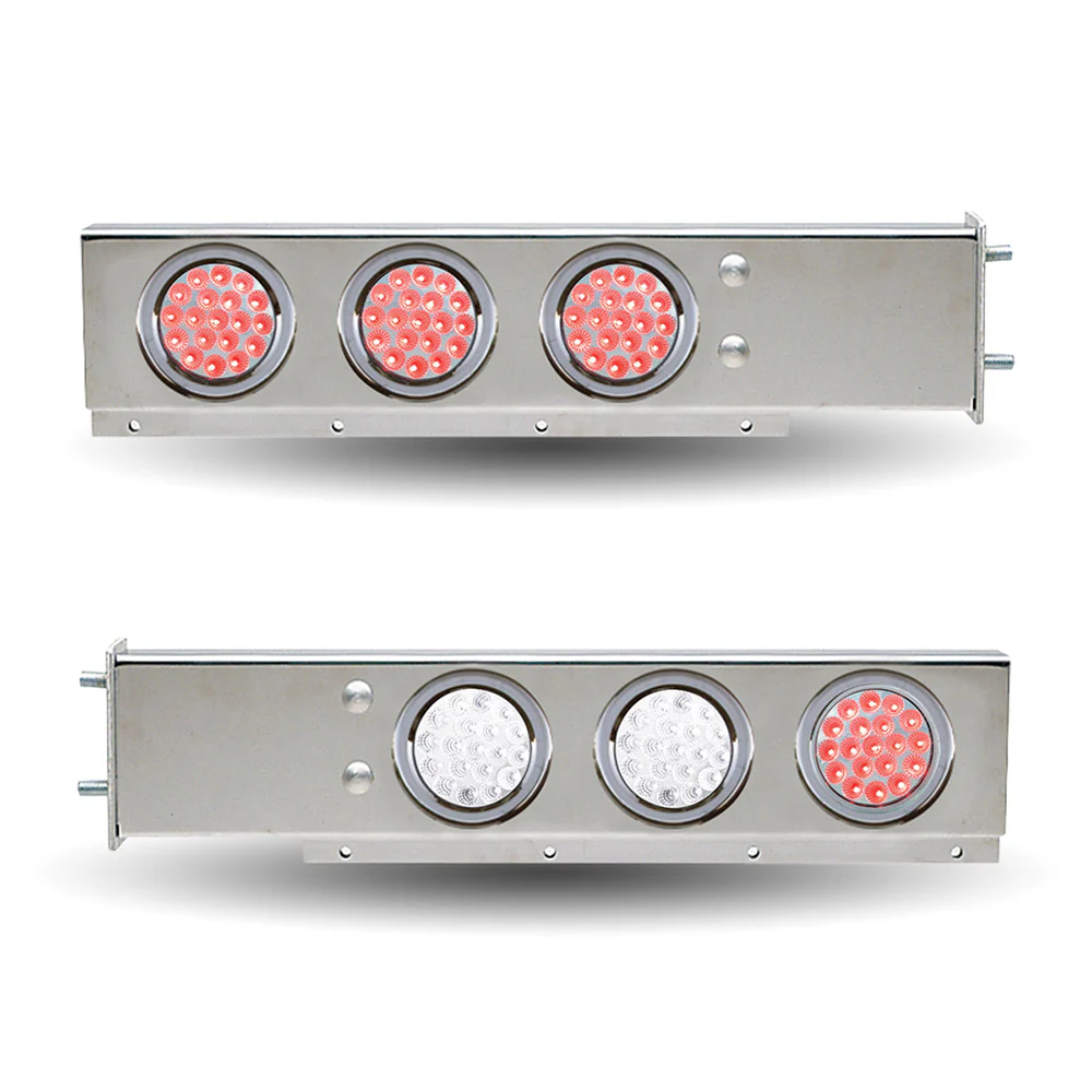 SS Dual Revolution Rear Light Bar, 3.75" Spacing