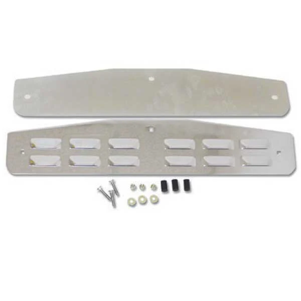 SS Louvered Mud Flap Weight w/Back 5" x 24" (EA)