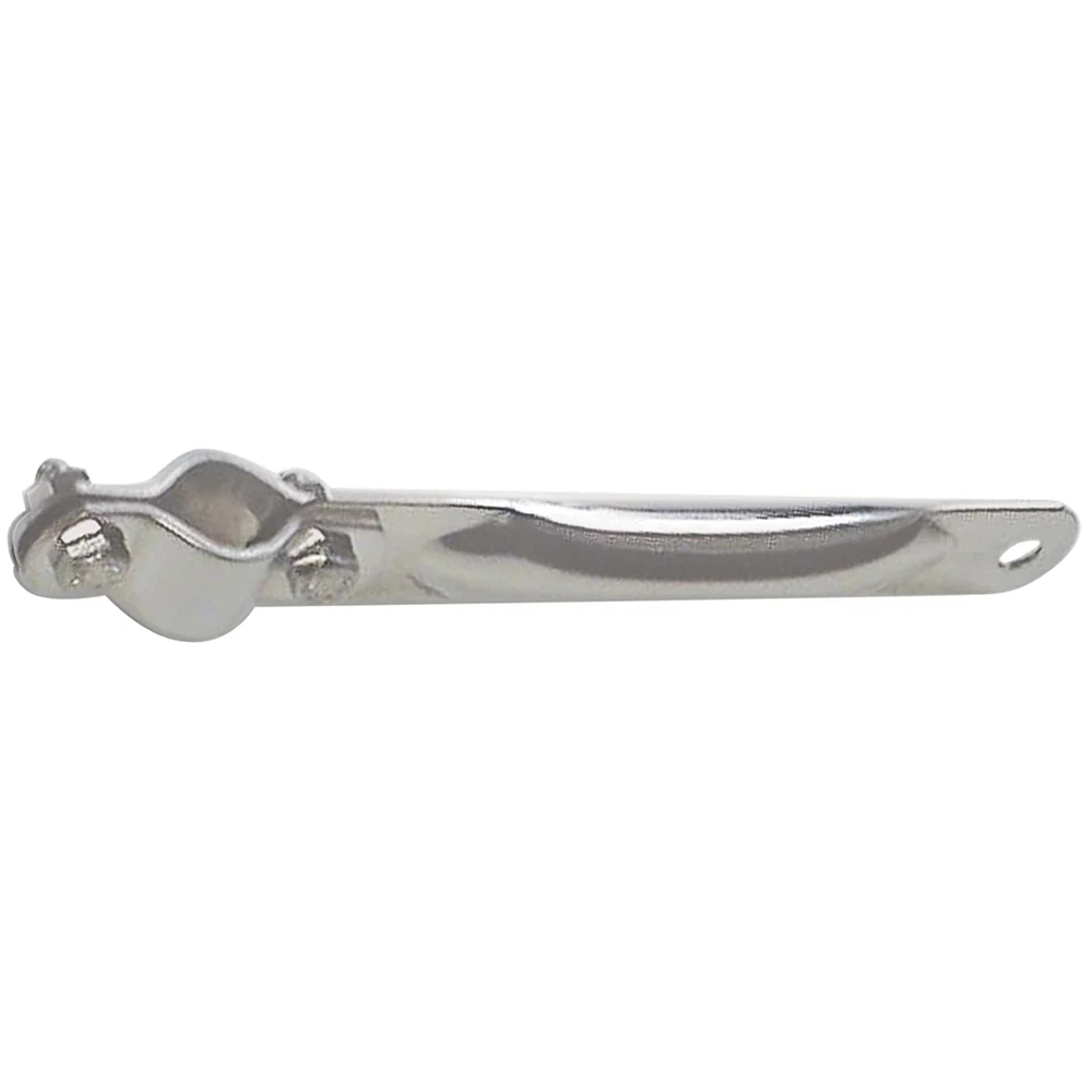 SS Mirror Mounting Bracket w/Clamp, 4.75" Arm - Image 2