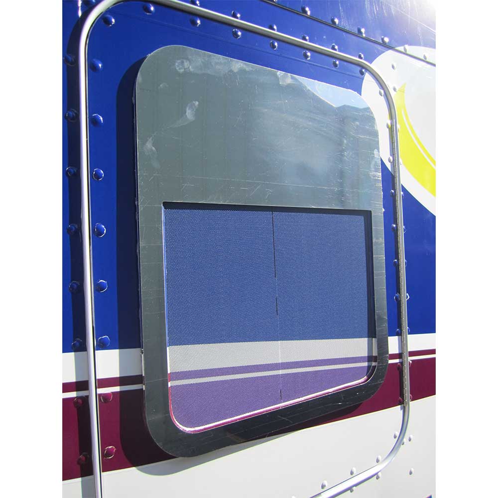 SS Sleeper Door Window 5" Chop Top Surround 1982-2024 KW T600, T660, T800, W900, W990