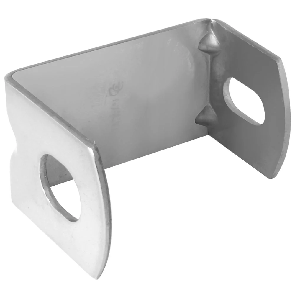 SS U SHAPE MIRROR BRKT 1 5/8 x 2 3/8 x 1 1/4 - Image 2