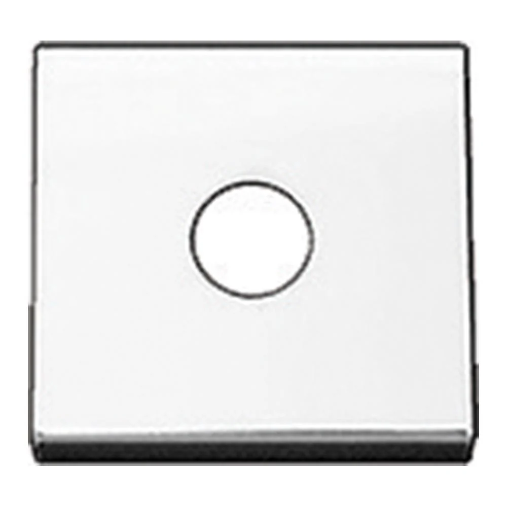 Stainless Steel 1 Hole Switch Panel with Mounting Lip