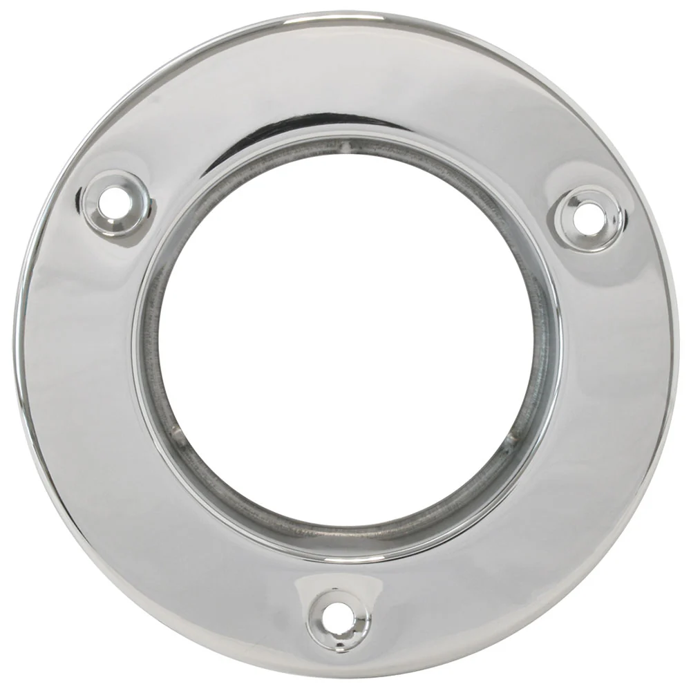 2-1/2" Stainless Steel Round Flange Mount Rim - Image 2