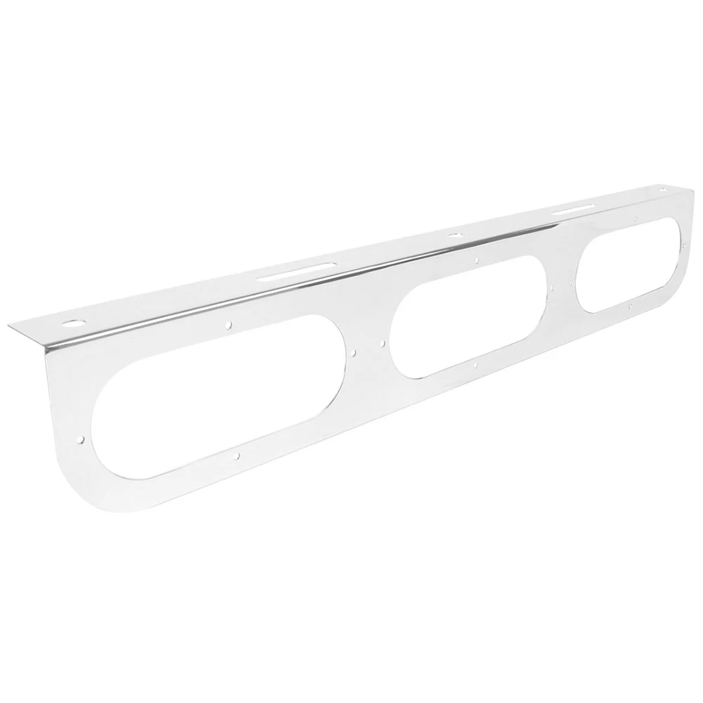 Stainless Steel 3 Oval Light Bracket - Image 2