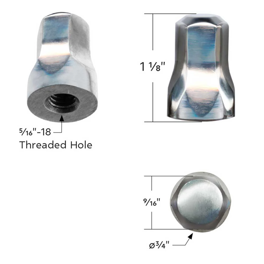Stainless Steel Air Cleaner Nut (EA) - Image 3