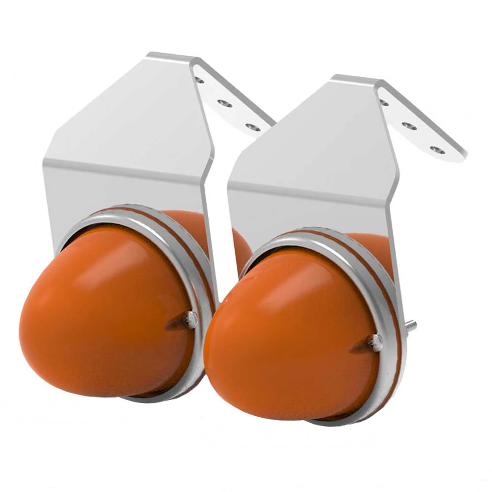 Stainless Steel Amber LED Mirror Turn Signal - Image 6