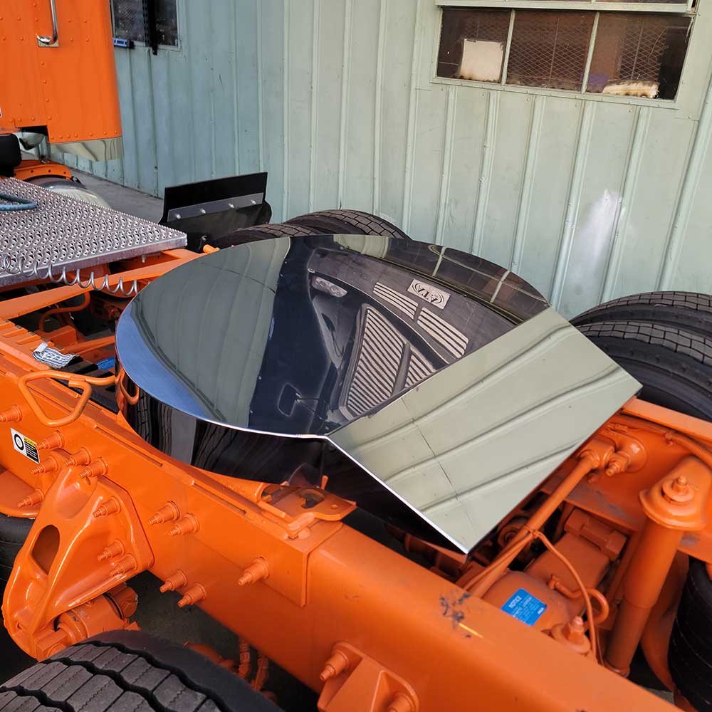 Stainless Steel Fifth Wheel Cover For Holland Fifth Wheels