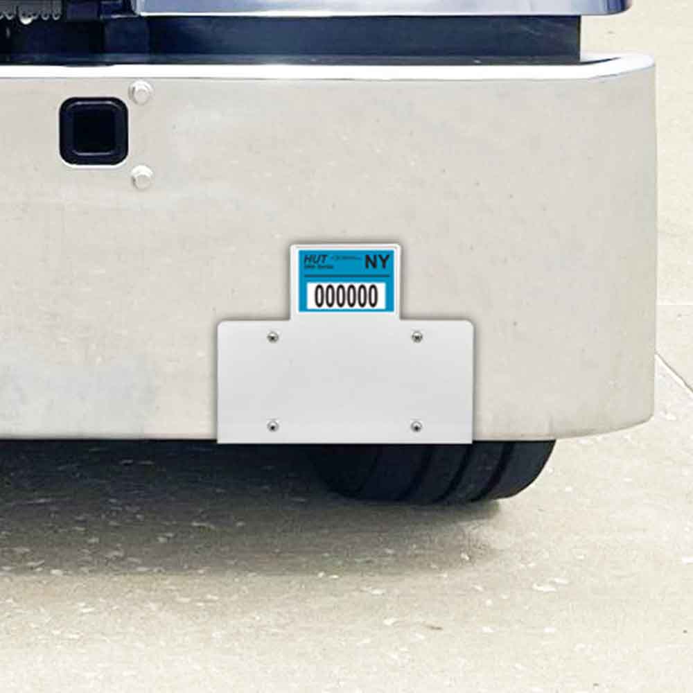 Stainless Steel Flanged License Plate Holder - Image 3