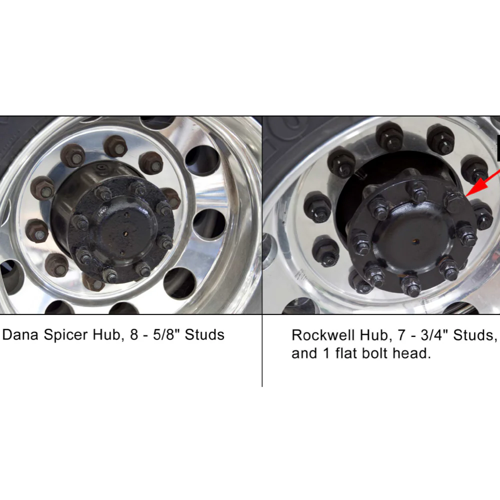 Stainless Steel Flat Top Rear Axle Cover - Image 2