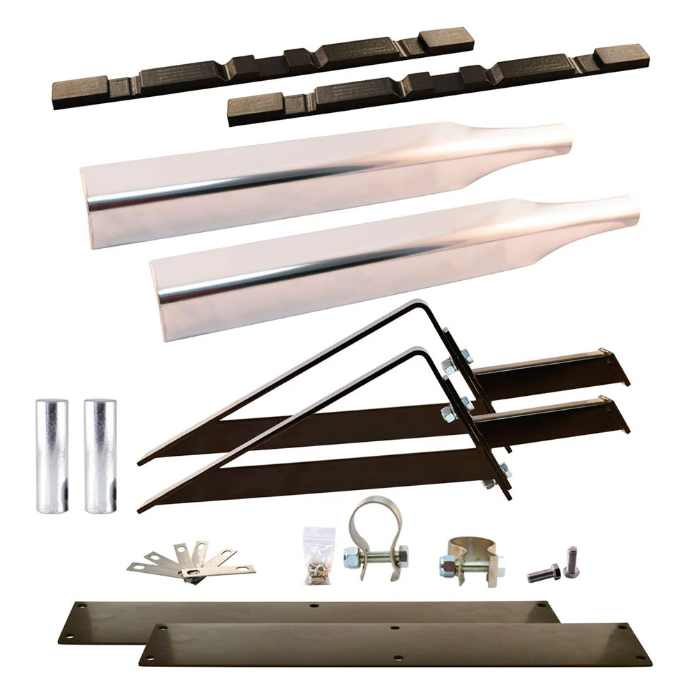 Stainless Steel Half Fender Post Mounting Kit
