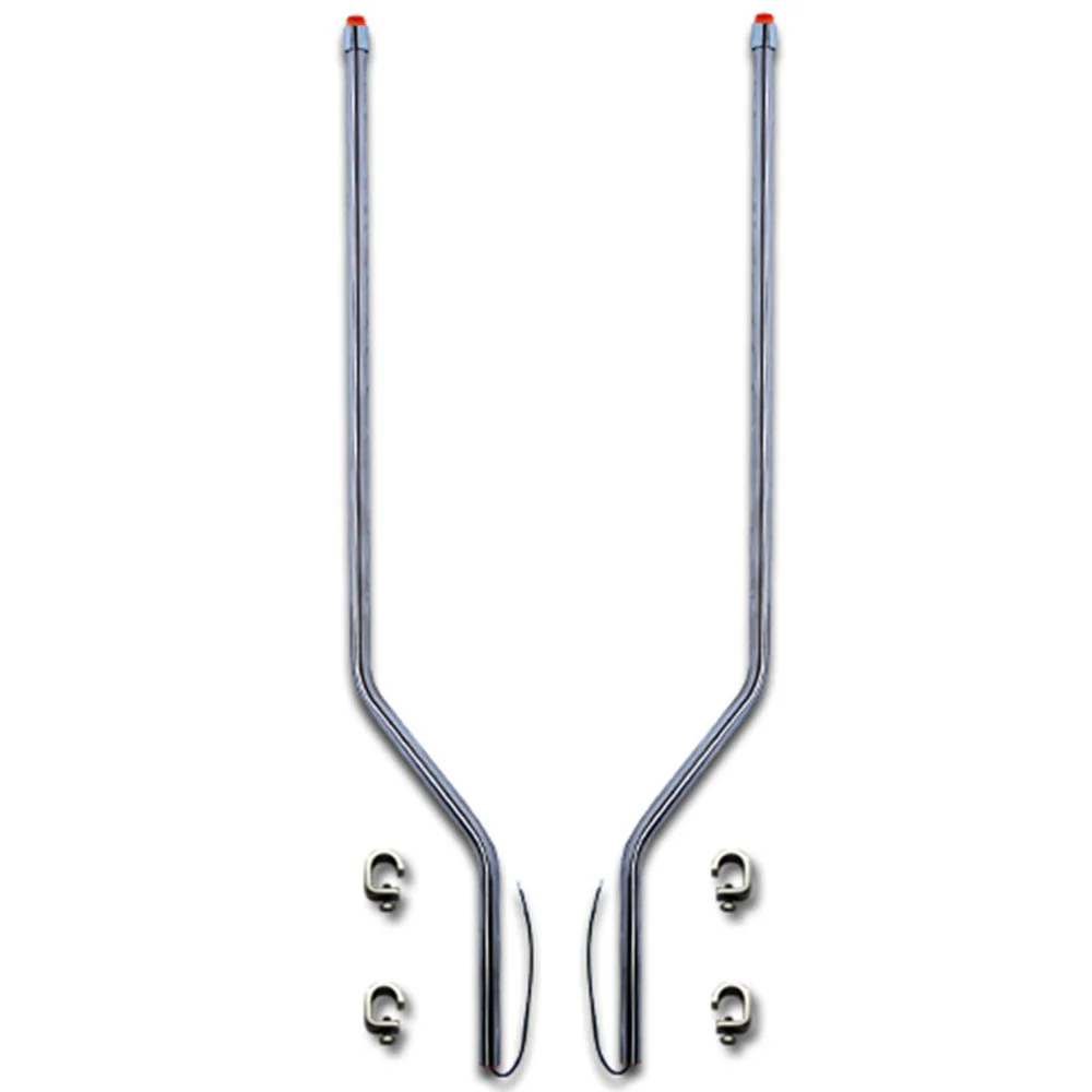 Stainless Steel LED Bumper Guides for Peterbilt, Mack, Sterling, Western Star