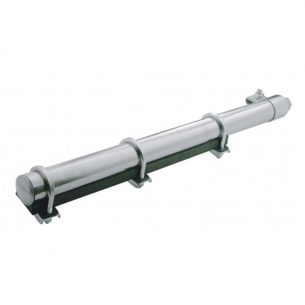 Stainless Steel Quarter Fender Tube Brackets - Pair