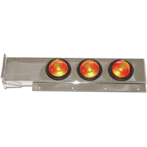 Stainless Steel Rear Light Bars with LED