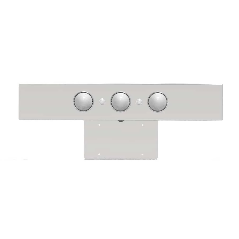 Stainless Steel Rear Tailboard with 3 Red Glo LED Lights - Image 2