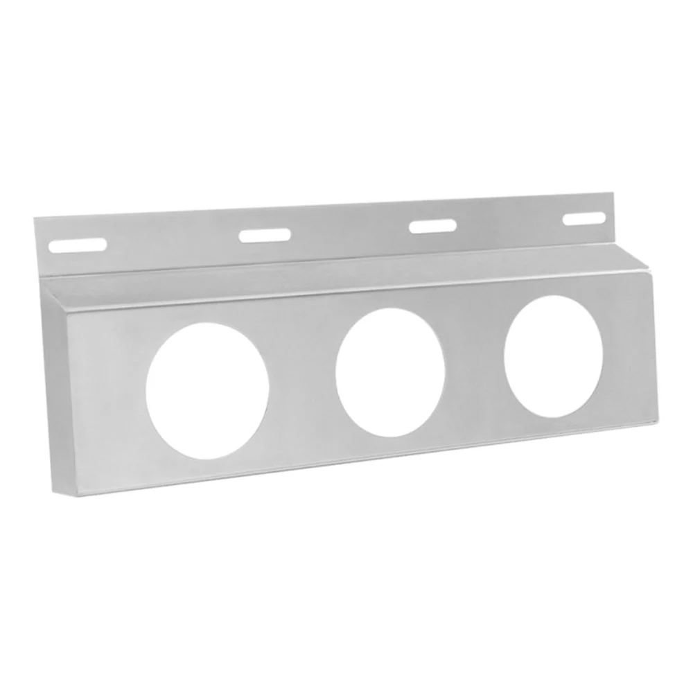 Stainless Steel Top Mud Flap Bracket with Cut Outs