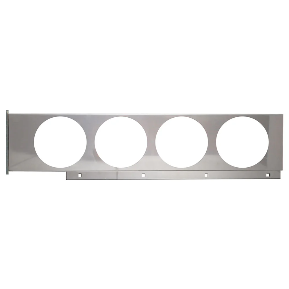 Stainless Steel Two-Piece Rear Light Bar Shells