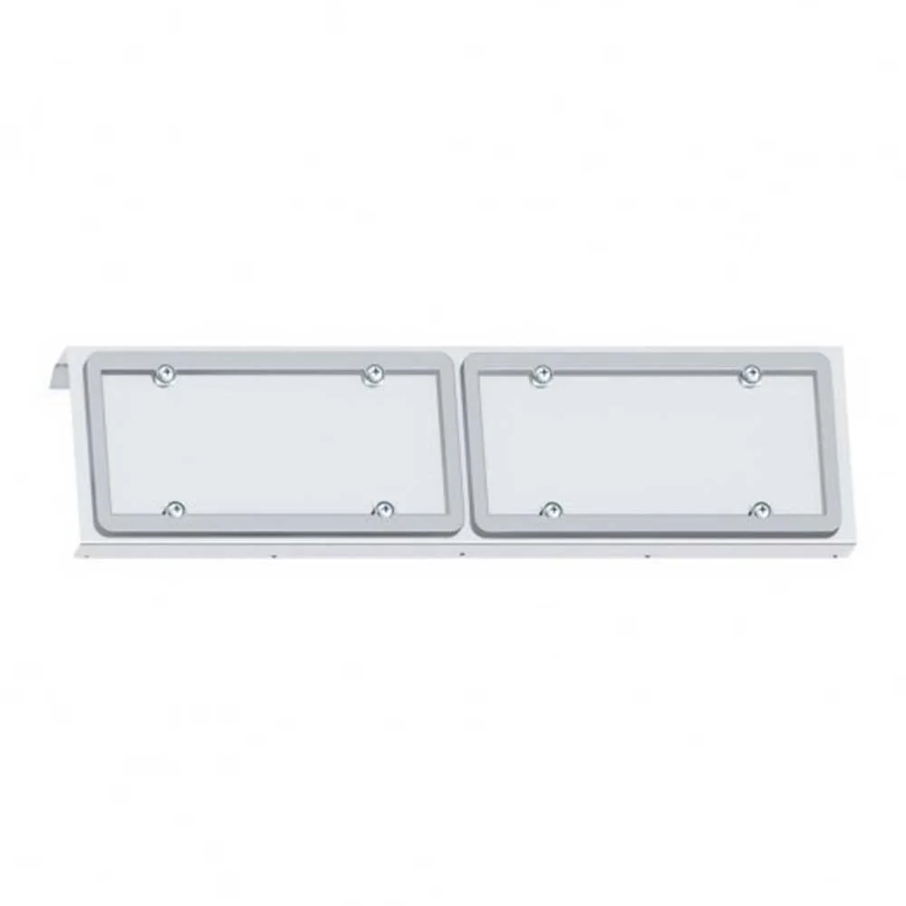 Stainless Steel Two Plate Holder for 2003+ Volvo VN - Image 2
