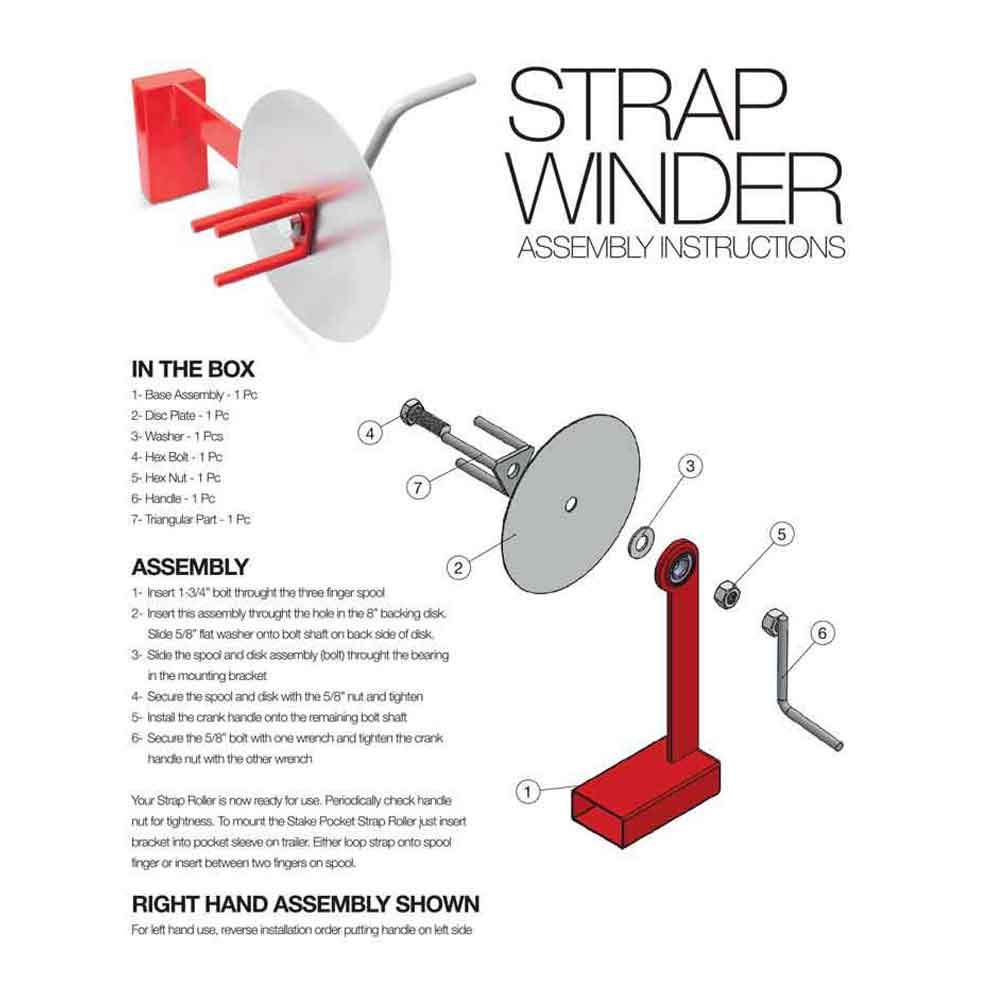 Stake Pocket Strap Winder - Image 7