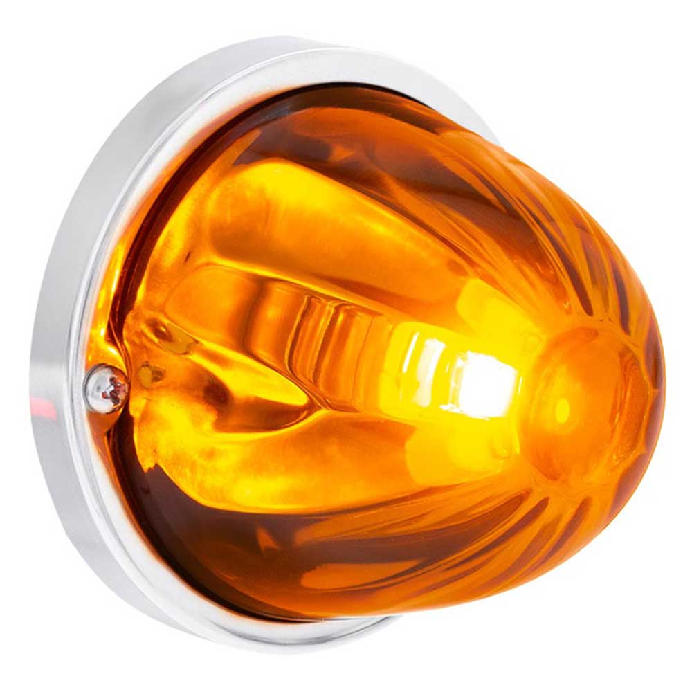Star-Burst Glass Watermelon Light Flush Mount Kit - Image 10