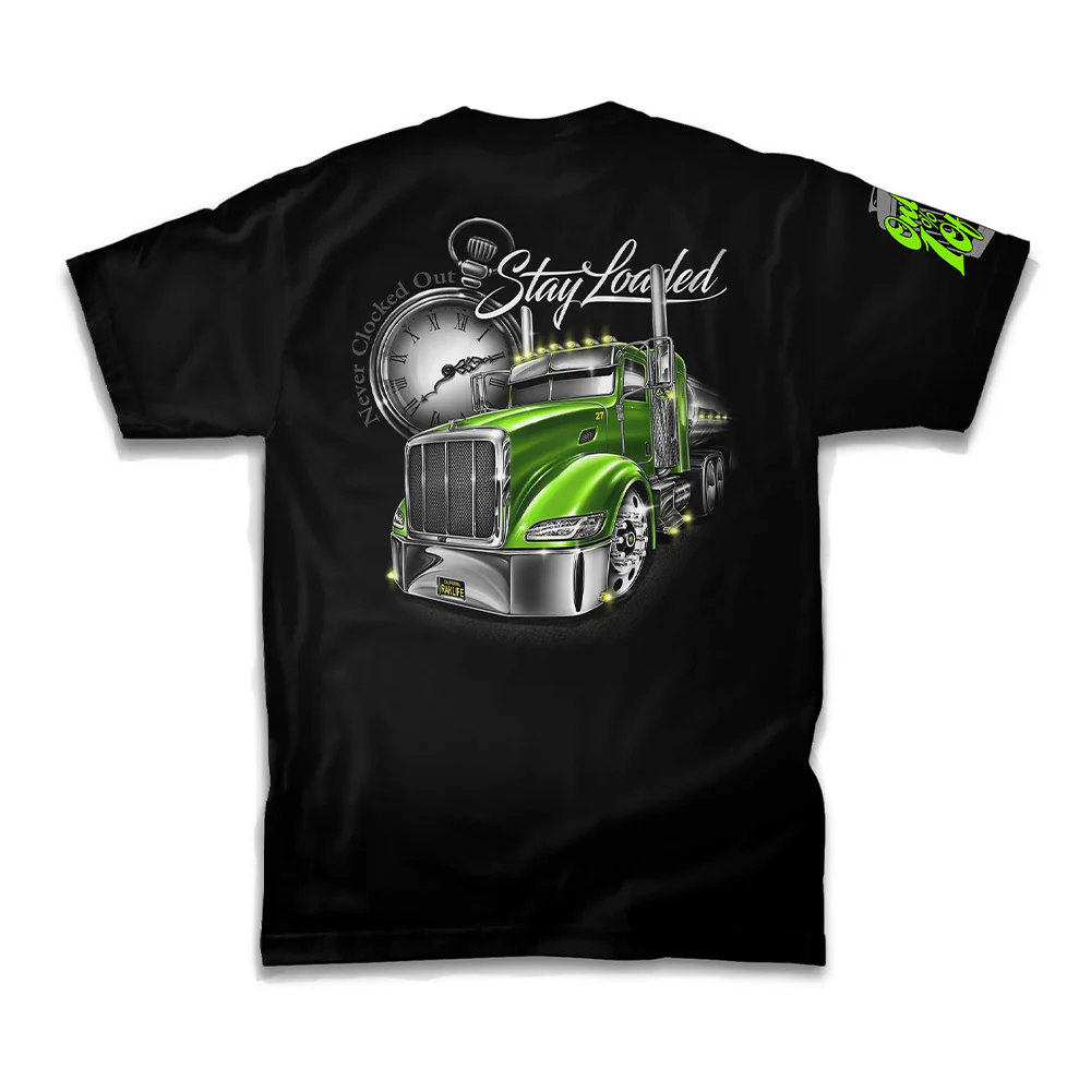 3X Never Clocked Out T-Shirt
