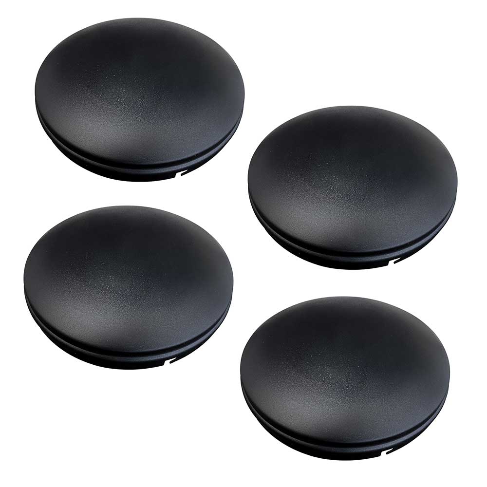 Stealth Black Tandem Drive Baby Moon Covers for 5/8" Bolts