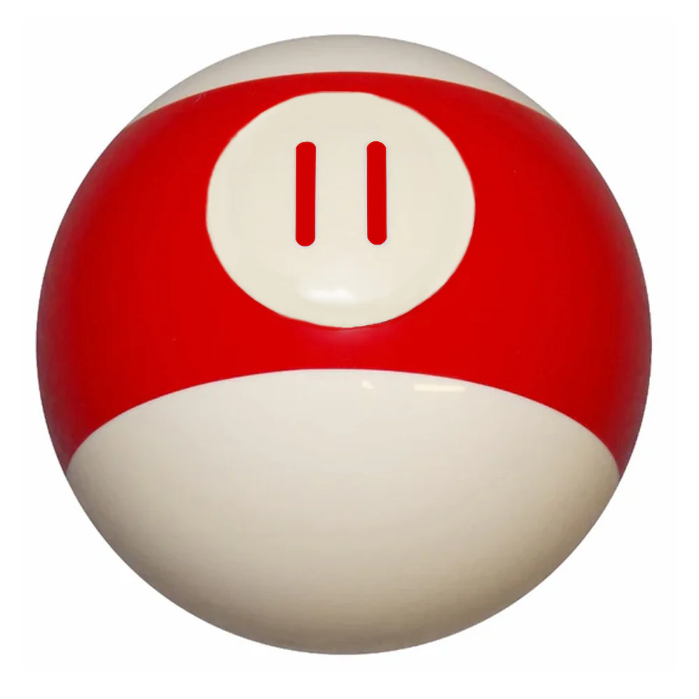 Striped Pool Ball Brake Knob - Image 3