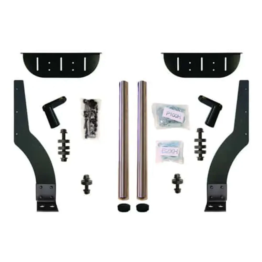 Super Single Half Fender Stainless Steel Bolt On Bracket Kit
