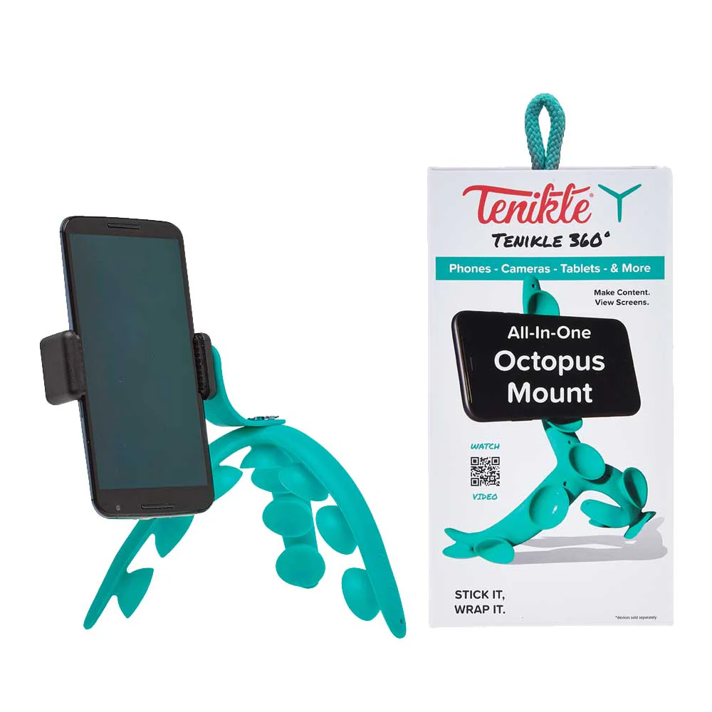 Teal Tenikle 360 All in One Bendable Suction Mount