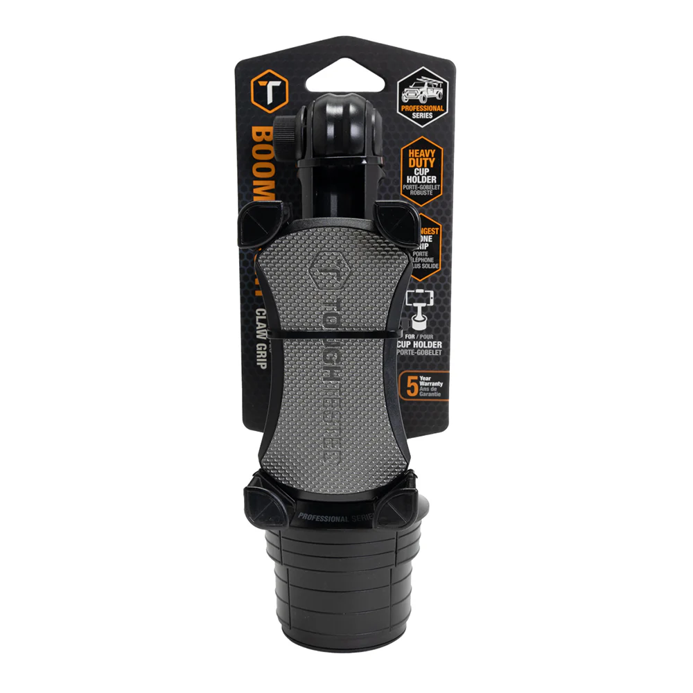 ToughTested Adjustable Boom Cup Holder Mount