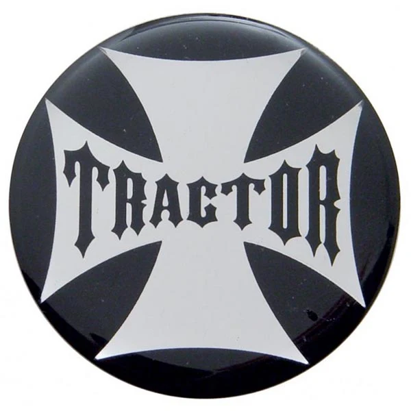 "Tractor" Maltese Cross Air Valve Knob Sticker