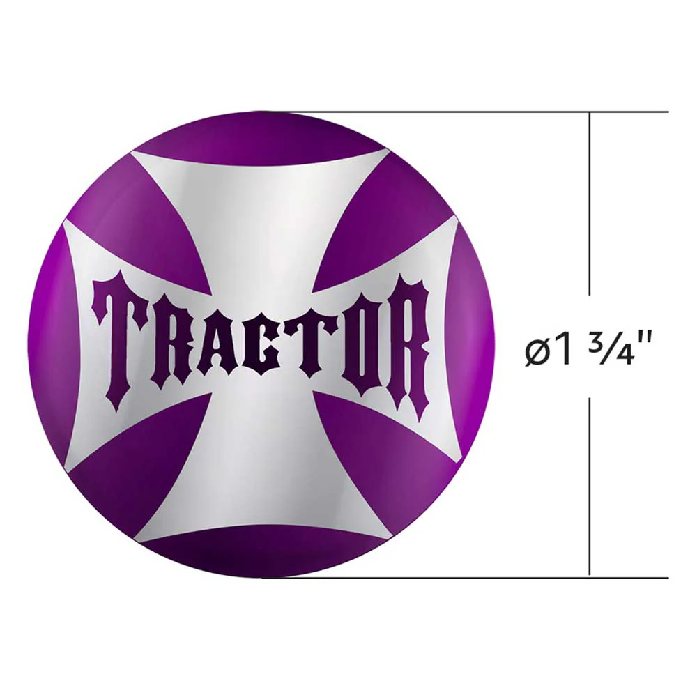 "Tractor" Maltese Cross Air Valve Knob Sticker - Image 4