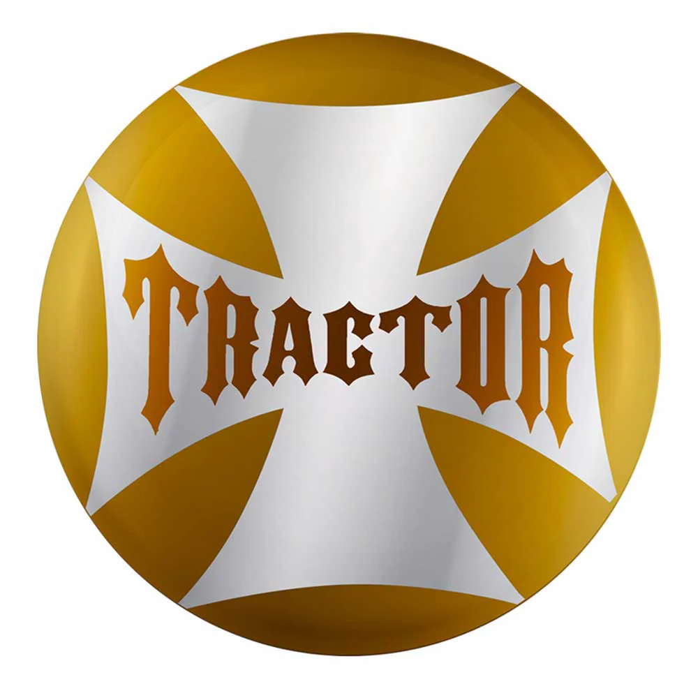 "Tractor" Maltese Cross Air Valve Knob Sticker - Image 7