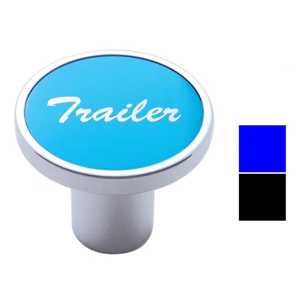 "Trailer" Sticker Aluminum Air Valve Knob