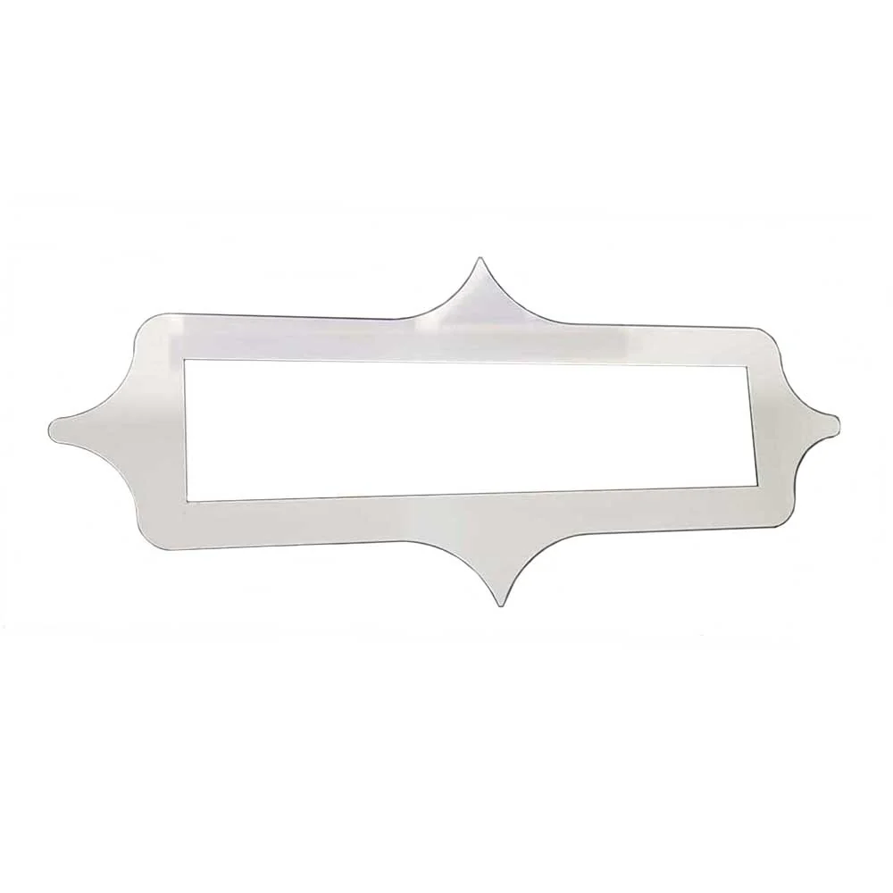 Tri-Point Stainless Surround Emblem Trim 1986 - 2024 Kenworth W900