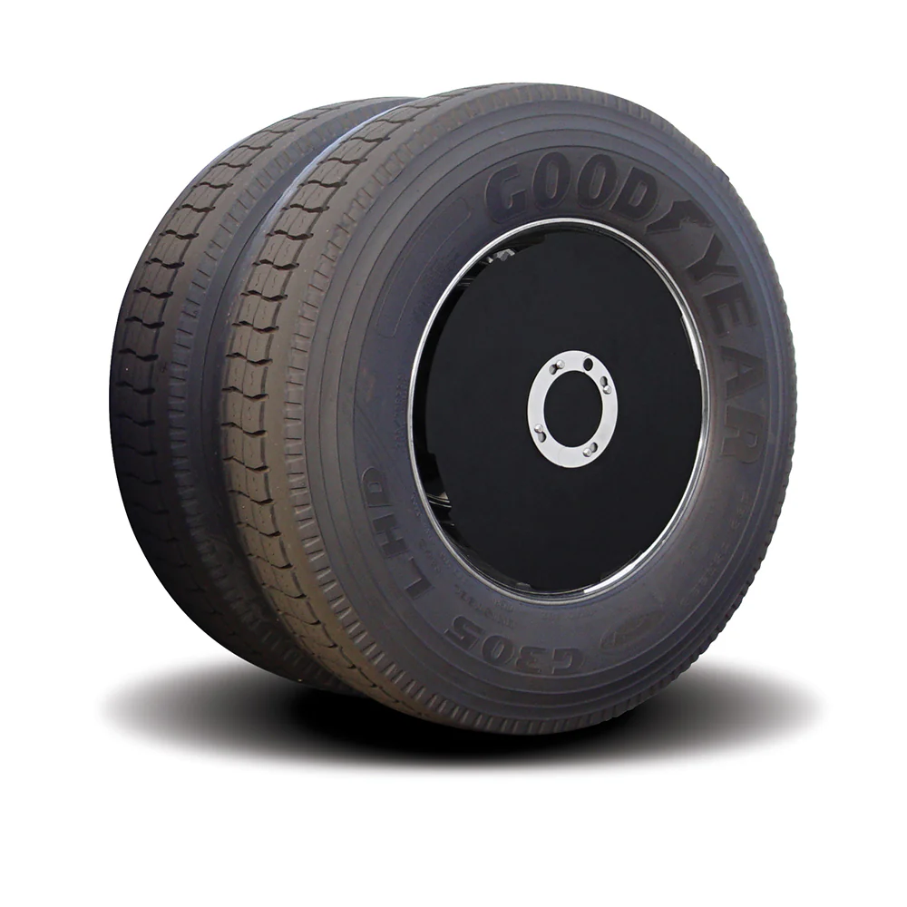 Twist & Lock Aero Wheel Covers Black 3/4 Studs