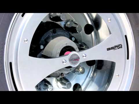 Twist & Lock Aero Wheel Covers, Polished Stainless for Dual Wheel Axles 4PK - Image 3