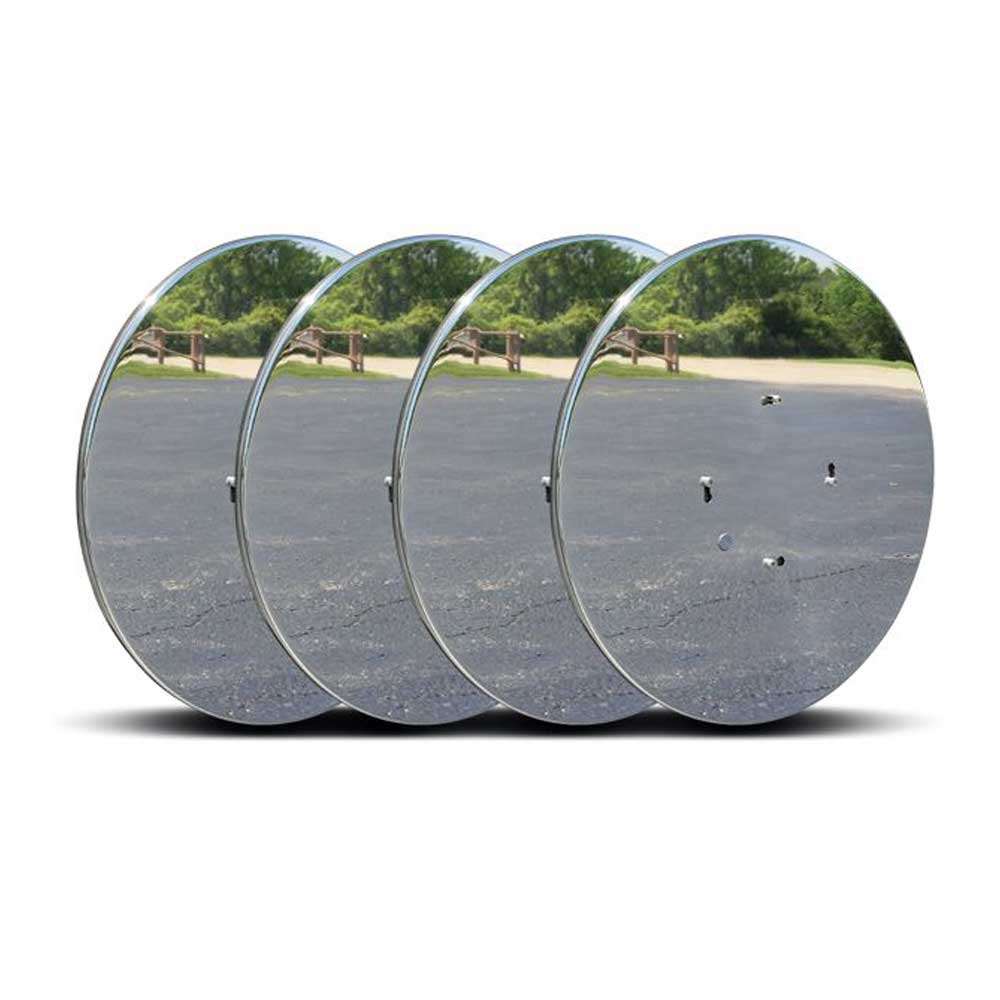 Twist & Lock Aero Wheel Covers Stainless 5/8 Stud - Image 2