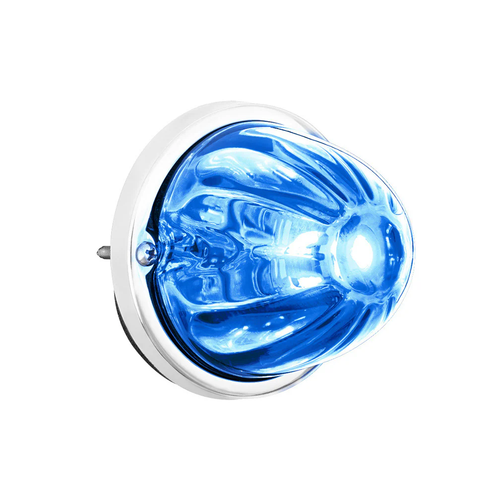 Ultraburst Glass Watermelon Flush Mount 18 LED Bulb - Image 28