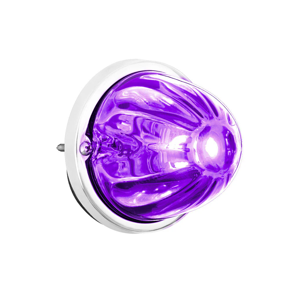Ultraburst Glass Watermelon Flush Mount 18 LED Bulb - Image 30